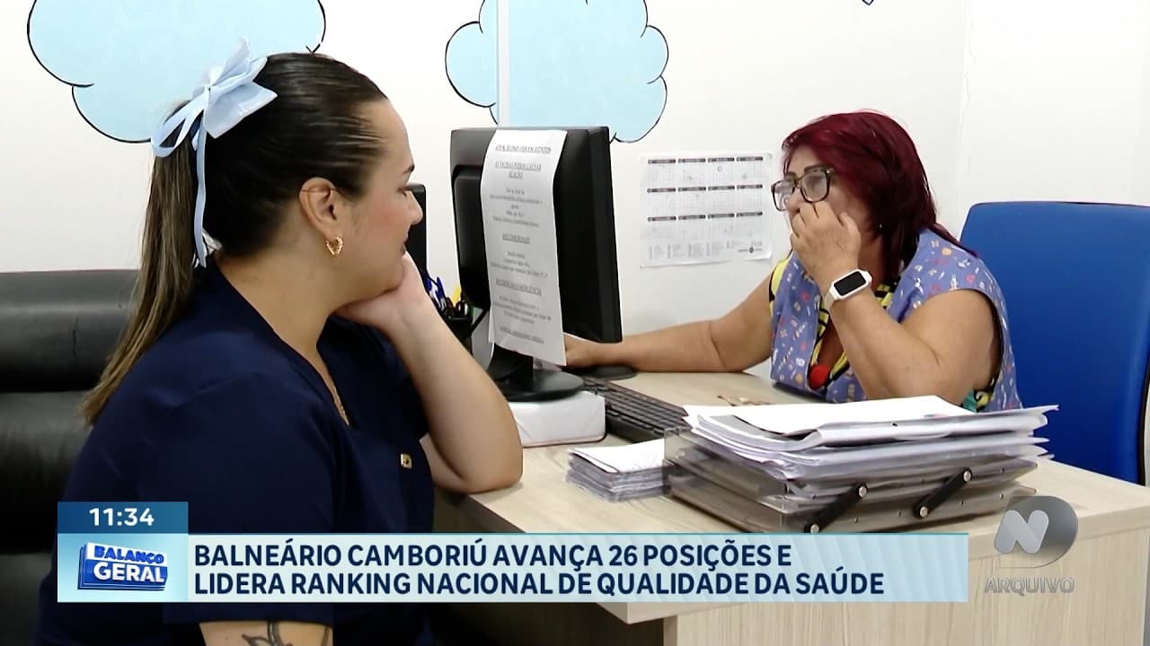 Balneário Camboriú é líder nacional em qualidade da saúde em 2026
