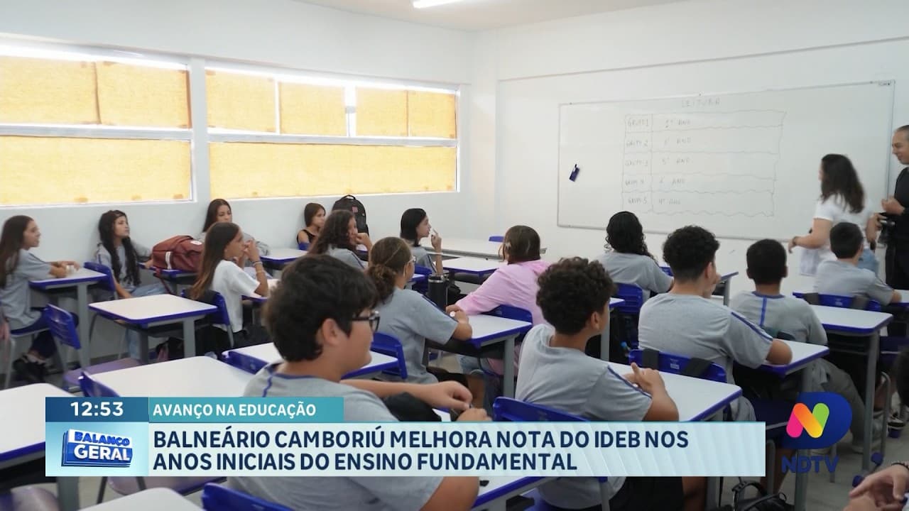 Balneário Camboriú Celebra Avanço Expressivo no IDEB dos Anos Iniciais