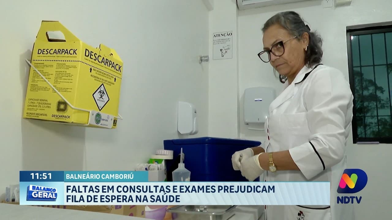 Faltas em Consultas e Exames Causam Filas Críticas na Saúde Pública de Balneário Camboriú