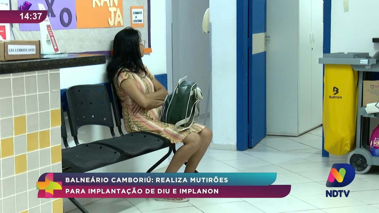 Balneário Camboriú intensifica acesso a DIU e Implanon com mutirões de saúde