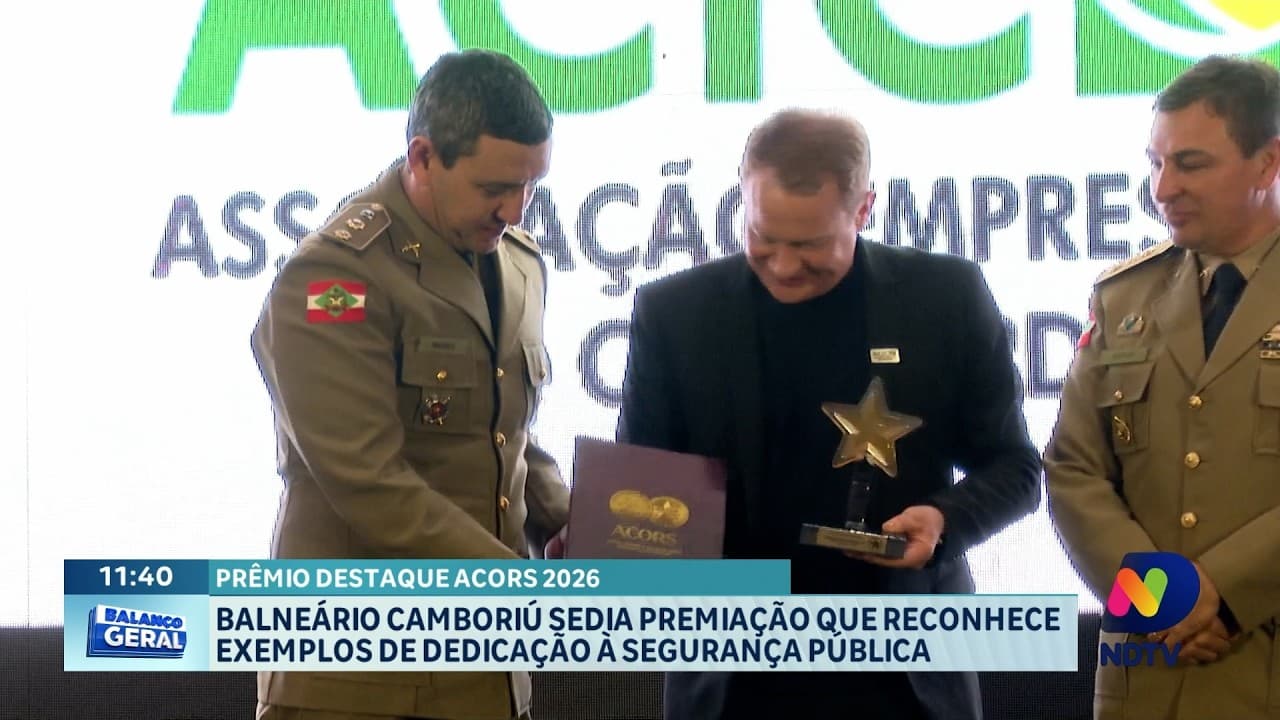 Balneário Camboriú Celebra Profissionais e Instituições Destaques em Segurança Pública