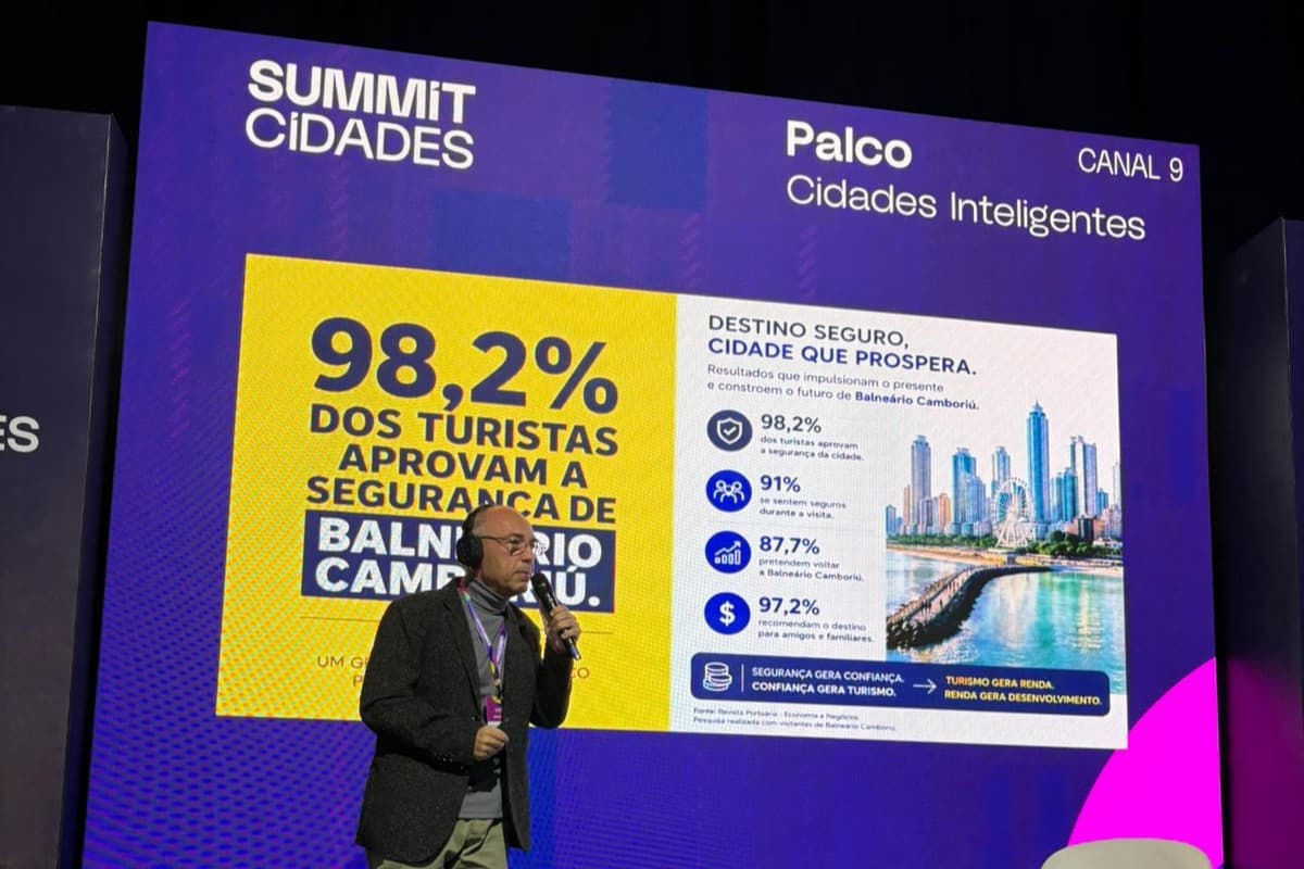 Balneário Camboriú leva ao Summit Cidades projetos de segurança para município turístico - Camboriú News