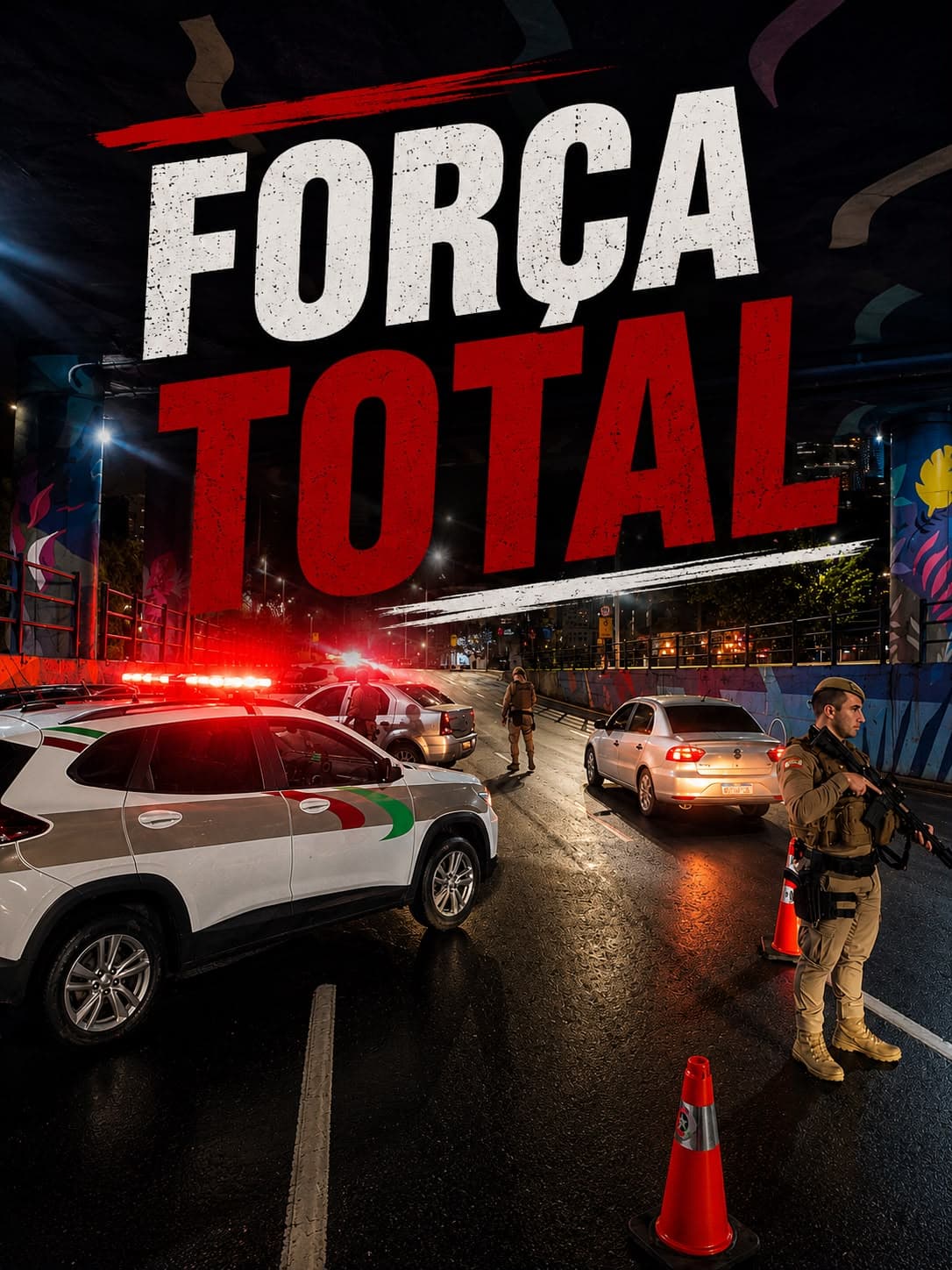 Polícia Militar realiza Operação Força Total em Balneário Camboriú