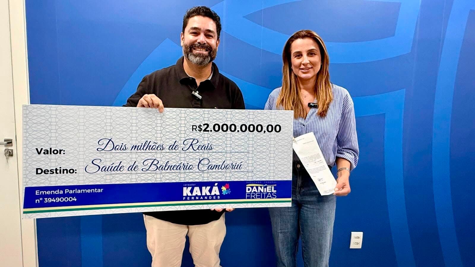 Vereador Kaká Fernandes viabilizou R$ 2 milhões para a saúde de Balneário Camboriú através de emenda - Página 3 - Notícias de Balneário Camboriú
