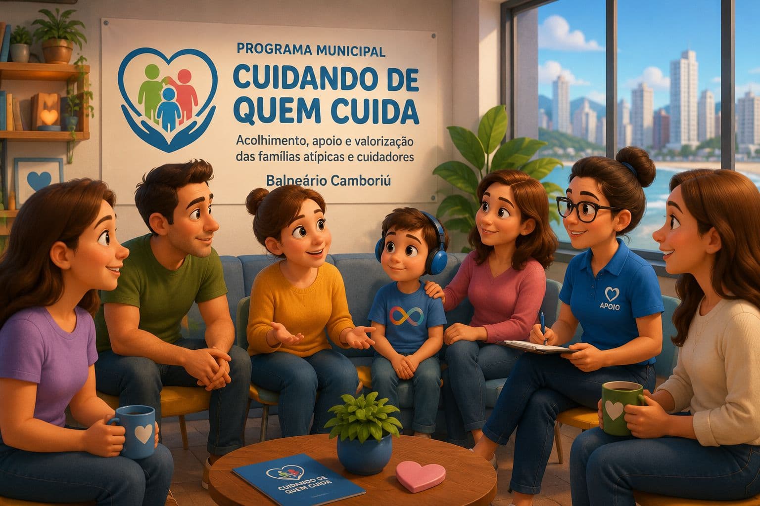 Vereador de Balneário Camboriú propõe programa de apoio a cuidadores de pessoas com deficiência e TEA