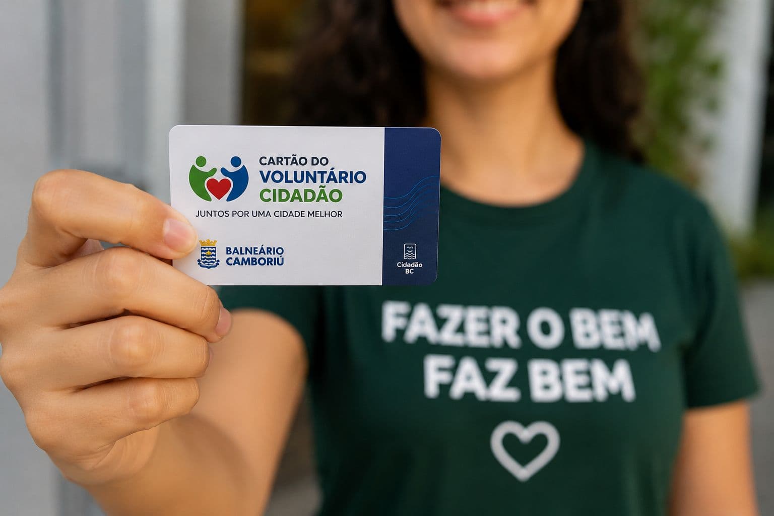Vereador propõe Cartão do Voluntário Cidadão para estimular ações sociais em Balneário Camboriú