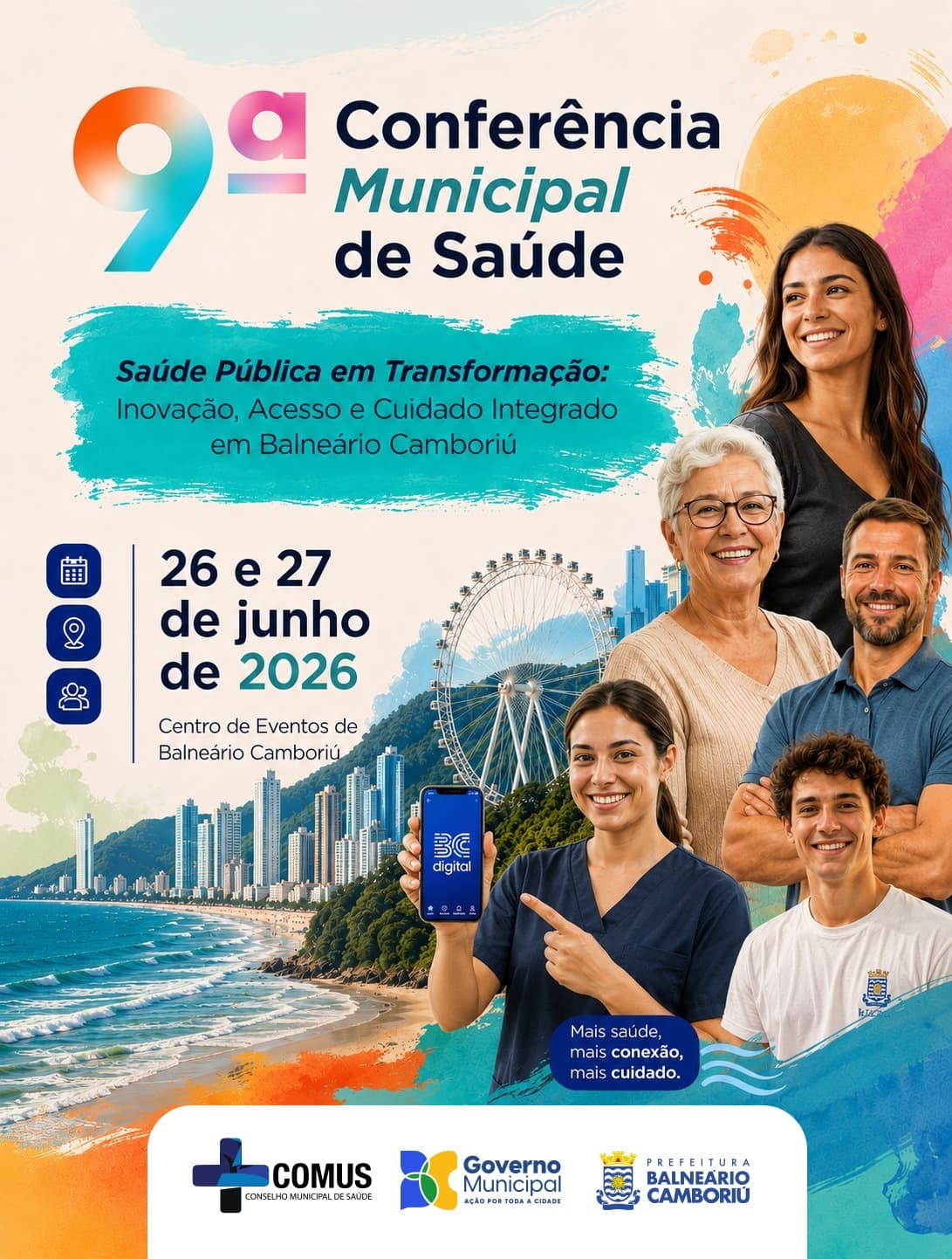 Balneário Camboriú abre inscrições para a 9ª Conferência Municipal de Saúde
