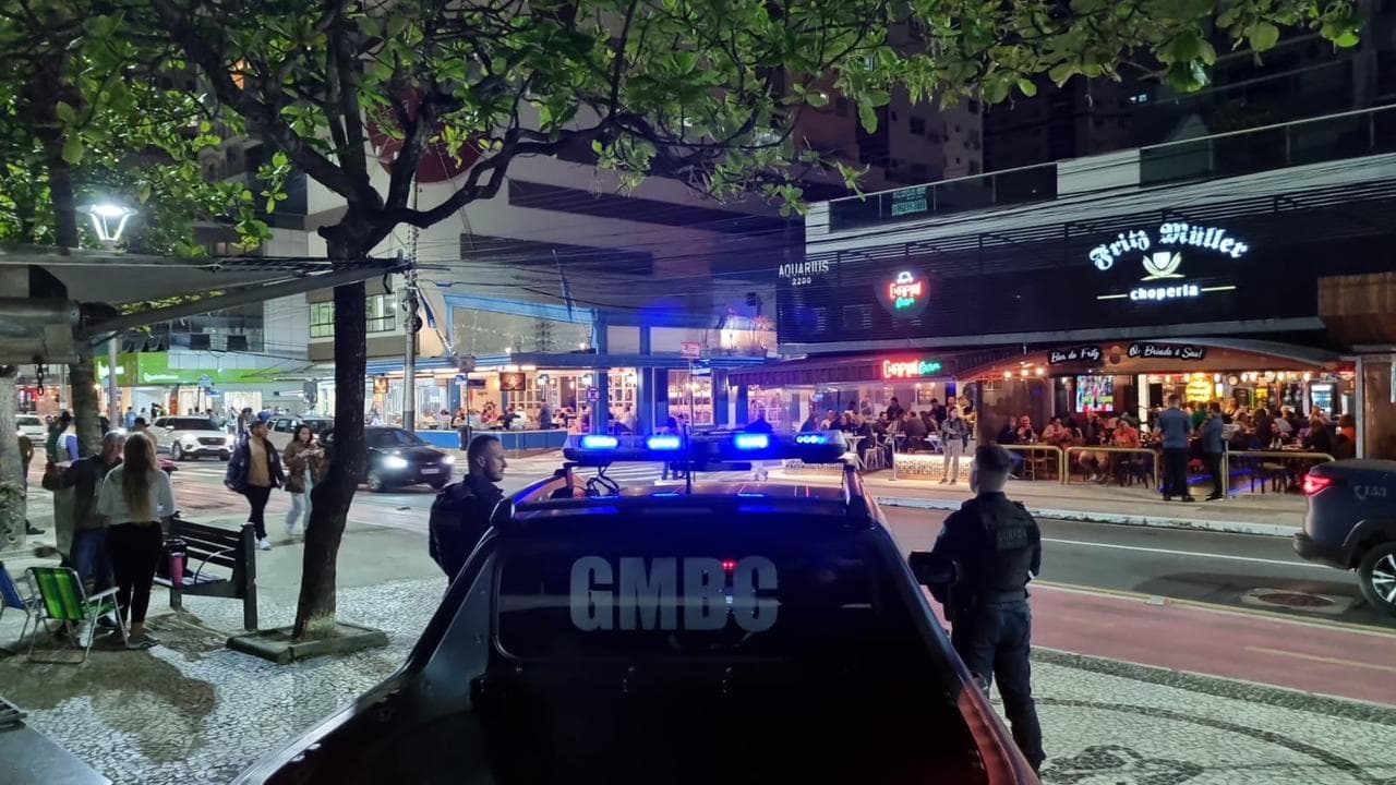 Pesquisa aponta aprovação de 98,2% da segurança pública entre turistas em BC - Camboriú News