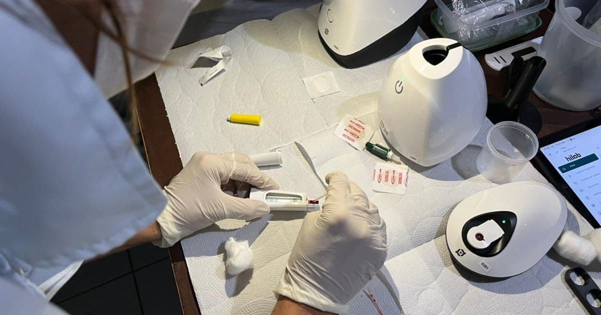 Exames feitos em casa e resultado em minutos: BC testa nova tecnologia na saúde pública