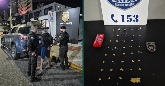 Preso por Tráfico em Balneário Camboriú: Homem em Saída Temporária é Capturado Três Dias Após Deixar Presídio